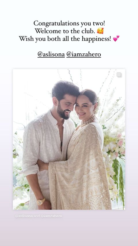 Parineeti Chopra shares a quirky wish for the newlyweds