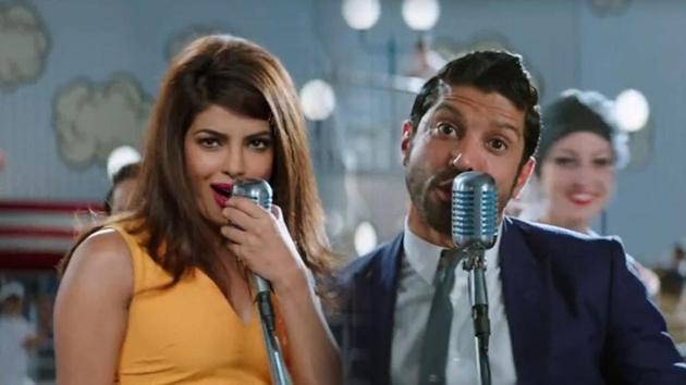 Priyanka Chopra and Farhan Akhtar in Dil Dhadakne Do