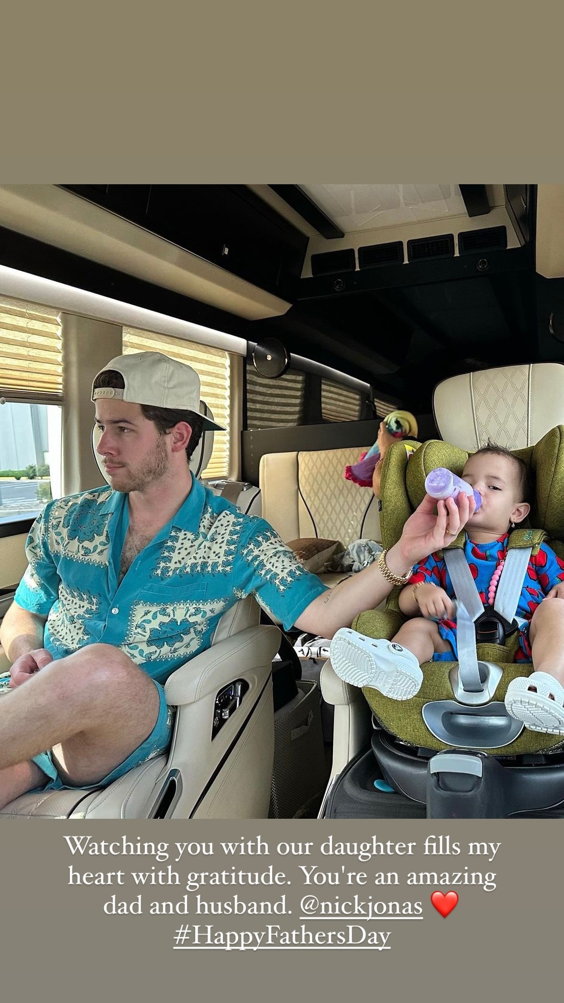 Priyanka Chopra wishes father's day to Nick Jonas