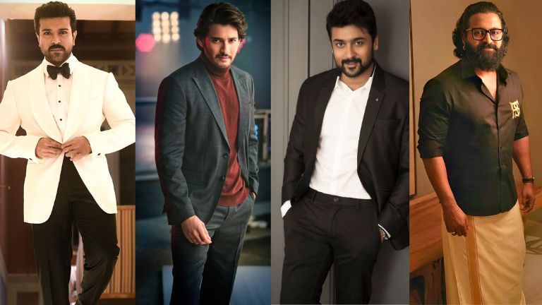 south actors, mahesh and ram charan, suriya and jyothika, namrata shirodkar, mahesh and ram