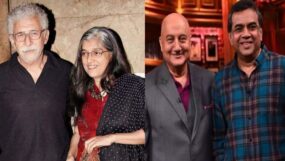 ratna pathak shah, naseeruddin shah, anupam kher, paresh rawal, paresh and anupam, ratna and naseeruddin working with anupam kher and paresh rawal