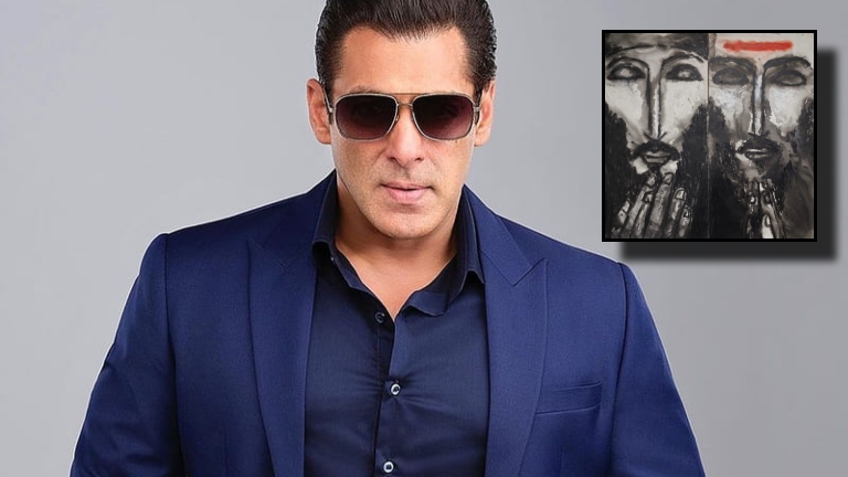 salman khan unity 1, salman khan, unity 1, salman khan first painting, salman khan painting,