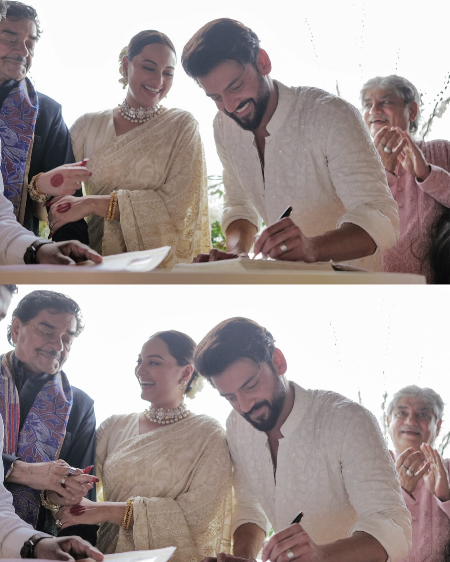 Shatrughan Sinha at Sonakshi-Zaheer's wedding