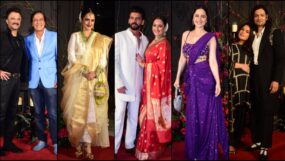 sonakshi sinha, zaheer iqbal, sonakshi sinha zaheer iqbal, sonakshi sinha zaheer iqbal wedding, sonakshi sinha zaheer iqbal wedding reception, kajol, huma qureshi, anil kapoor, chunky panday, saqib saleem,