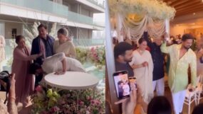sonakshi sinha wedding, sonakshi and zaheer iqbal wedding pics, sonakshi sinha and zaheer iqbal wedding pictures, wedding of zaheer and sonakshi