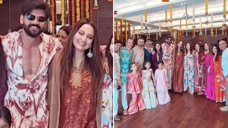 sonakshi sinha, zaheer iqbal, sonakshi sinha mehendi ceremony