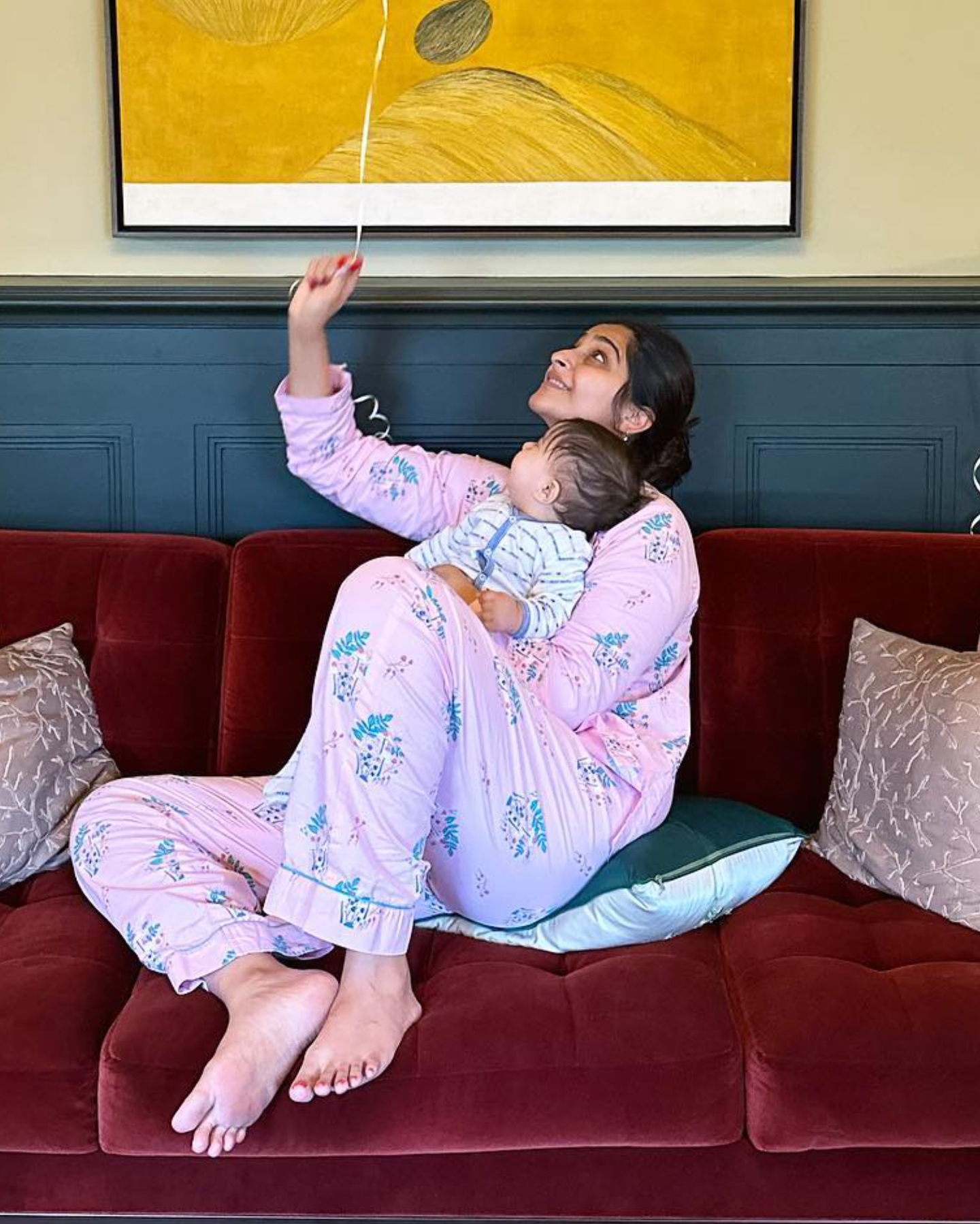 Sonam Kapoor gets caught in a candid moment