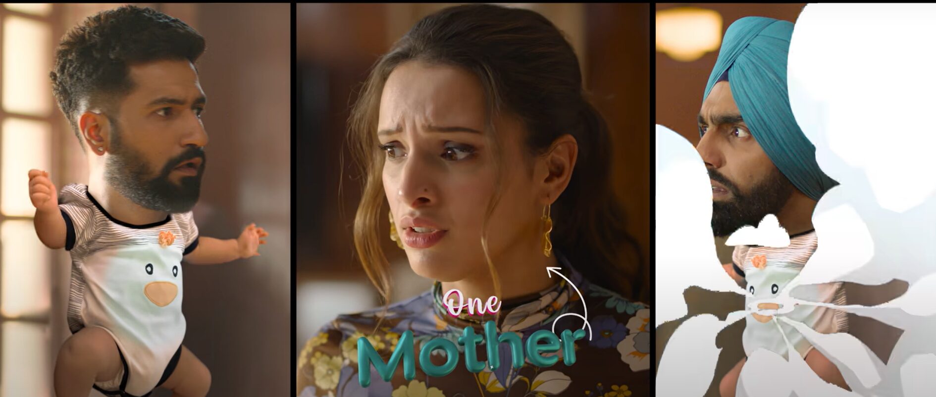 Vicky Kaushal, Triptii Dimri and Ammy Virk chemistry in Bad Newz