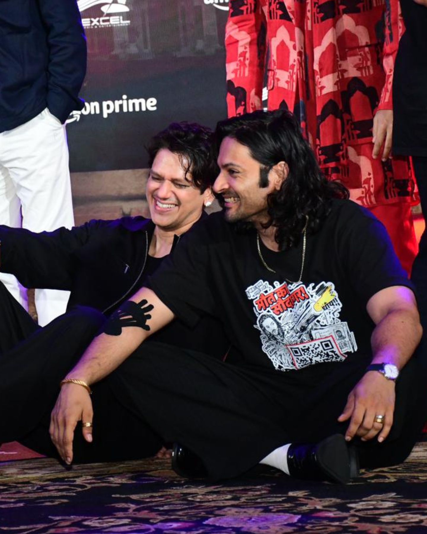 Vijay Verma and Ali Fazal at the launch of Mirzapur 3 trailer