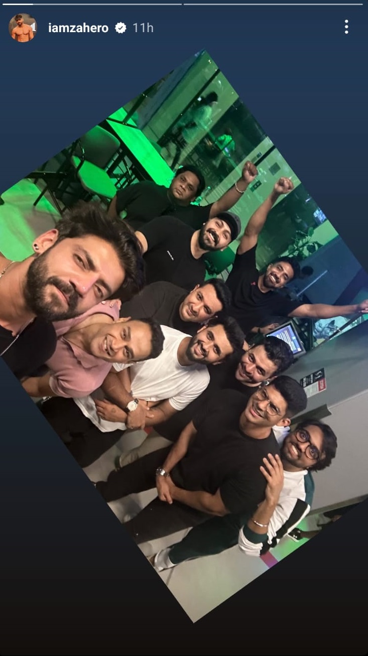 Zaheer Iqbal bachelor party