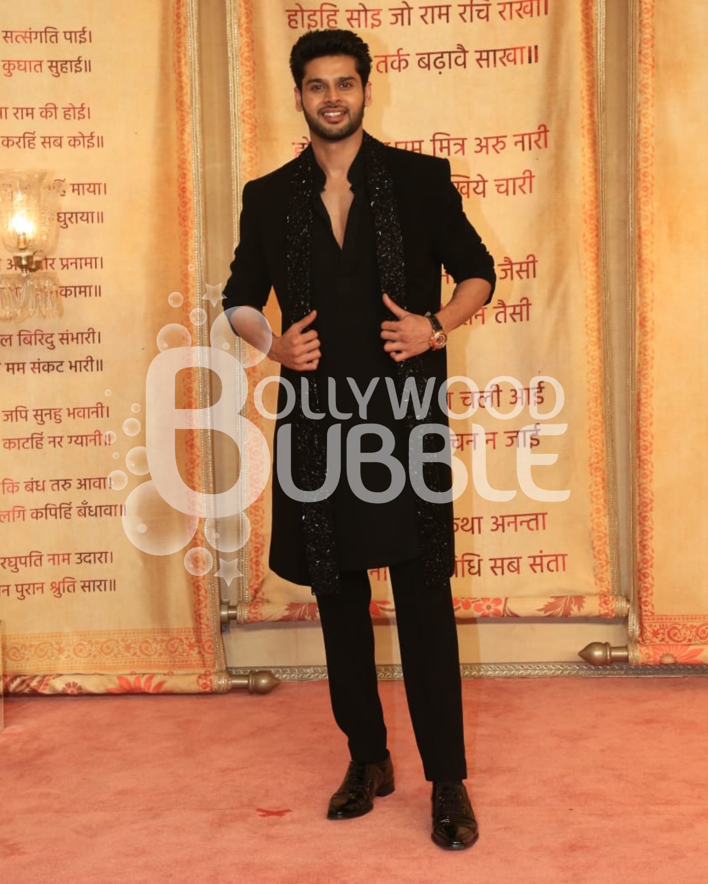 Abhimanyu Dassani at Anant Ambani-Radhika Merchant wedding reception