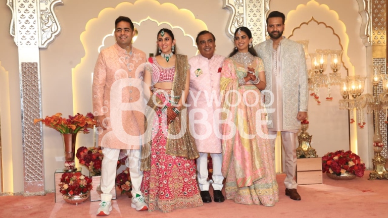 Ambani family at Anant Ambani-Radhika Merchant wedding