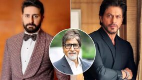 abhishek bachchan, shah rukh khan, amitabh bachchan