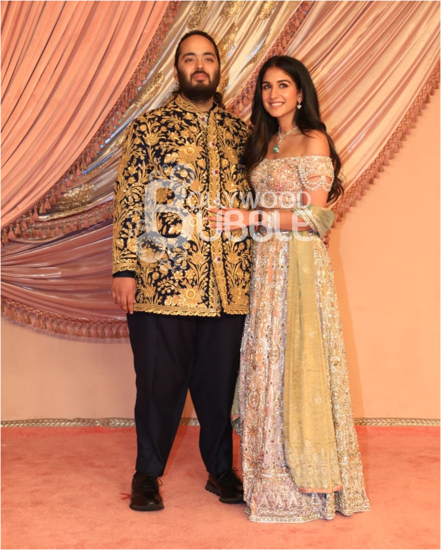 Anant Ambani and Radhika Merchant at their Sangeet Ceremony