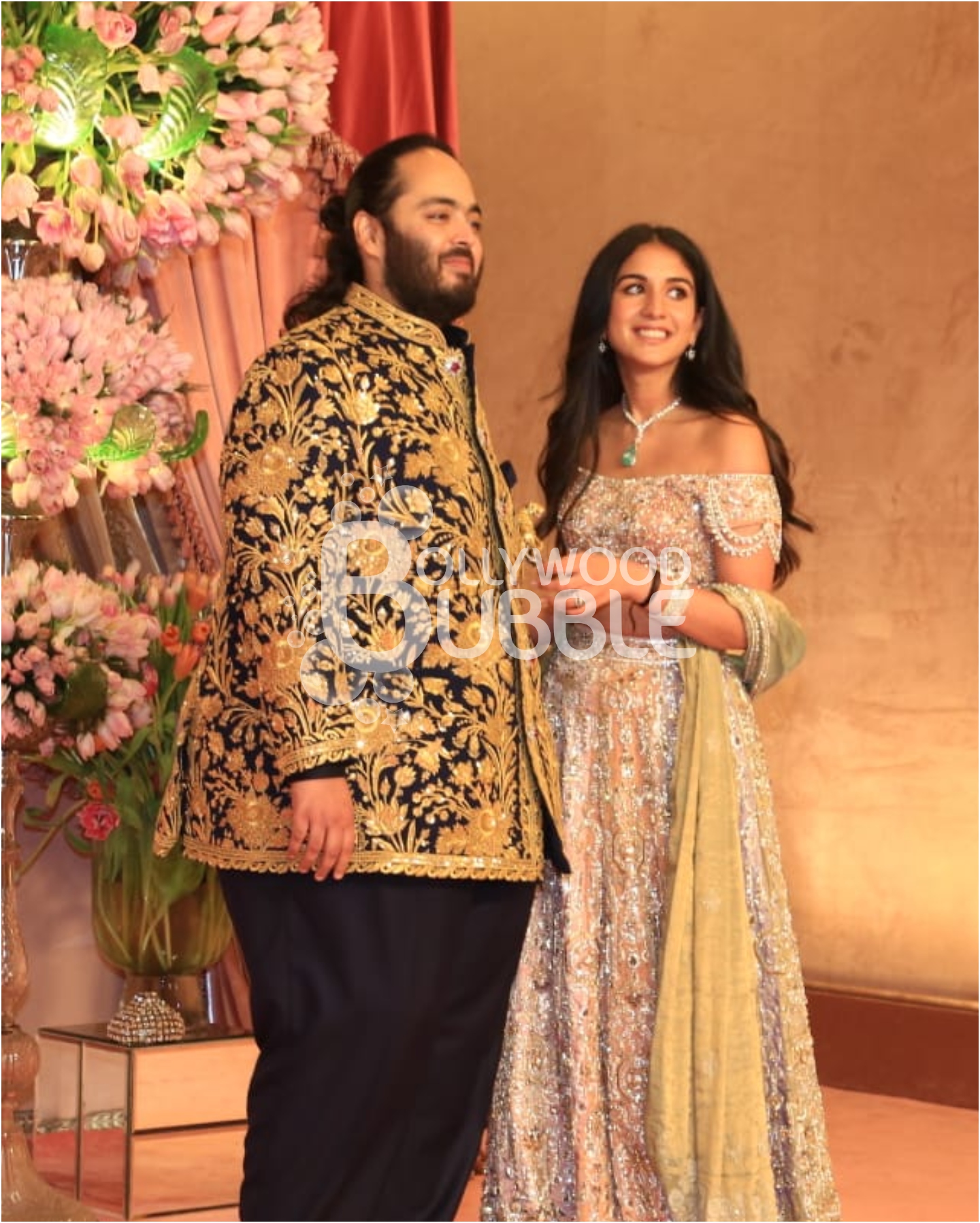 Anant Ambani and Radhika Merchant at their Sangeet