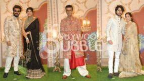 arjun kapoor, sara ali khan, karan johar at anant radhika aashirwad ceremony,