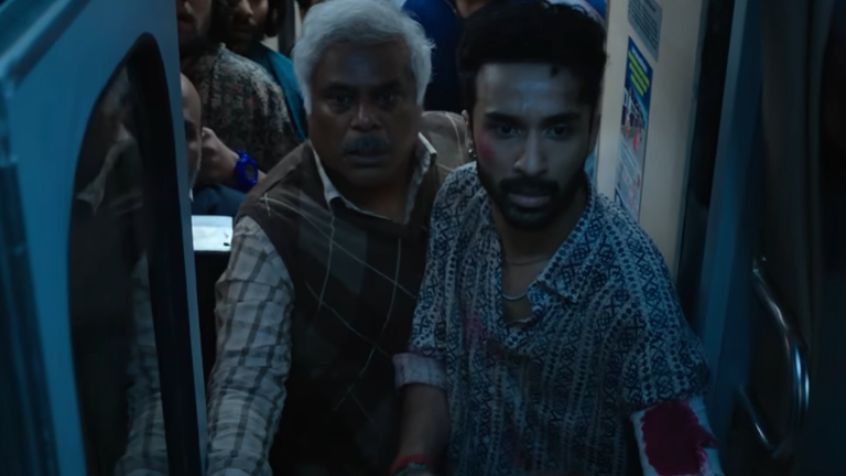Ashish Vidyarthi and Raghav Juyal in Kill