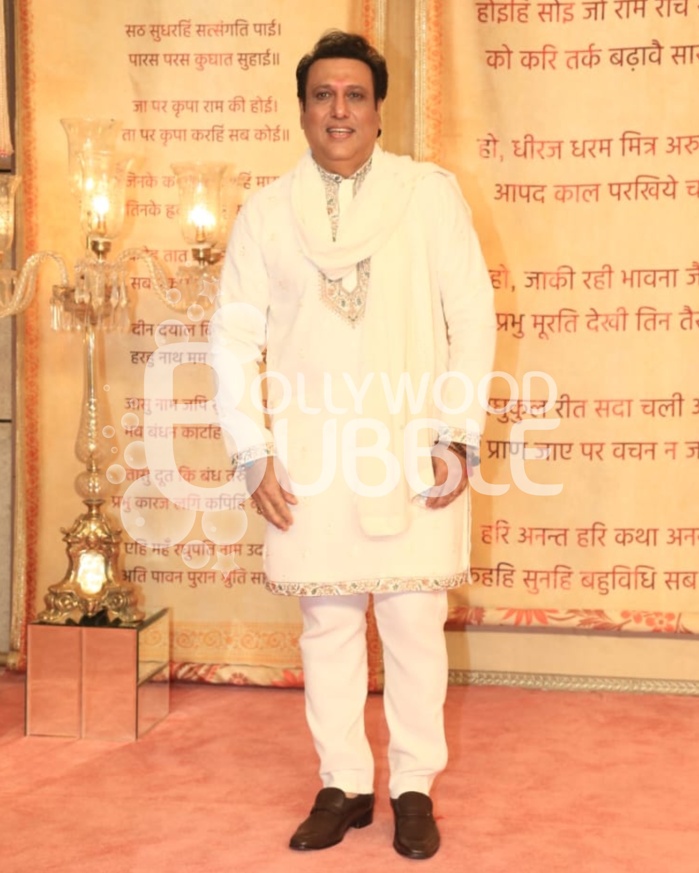 Govinda at Anant Ambani-Radhika Merchant wedding reception