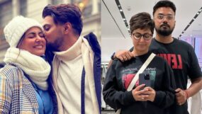 hina khan, hina and rocky jaiswal, rocky jaiswal, hina khan cancer, hina khan cancer, hina khan breast cancer