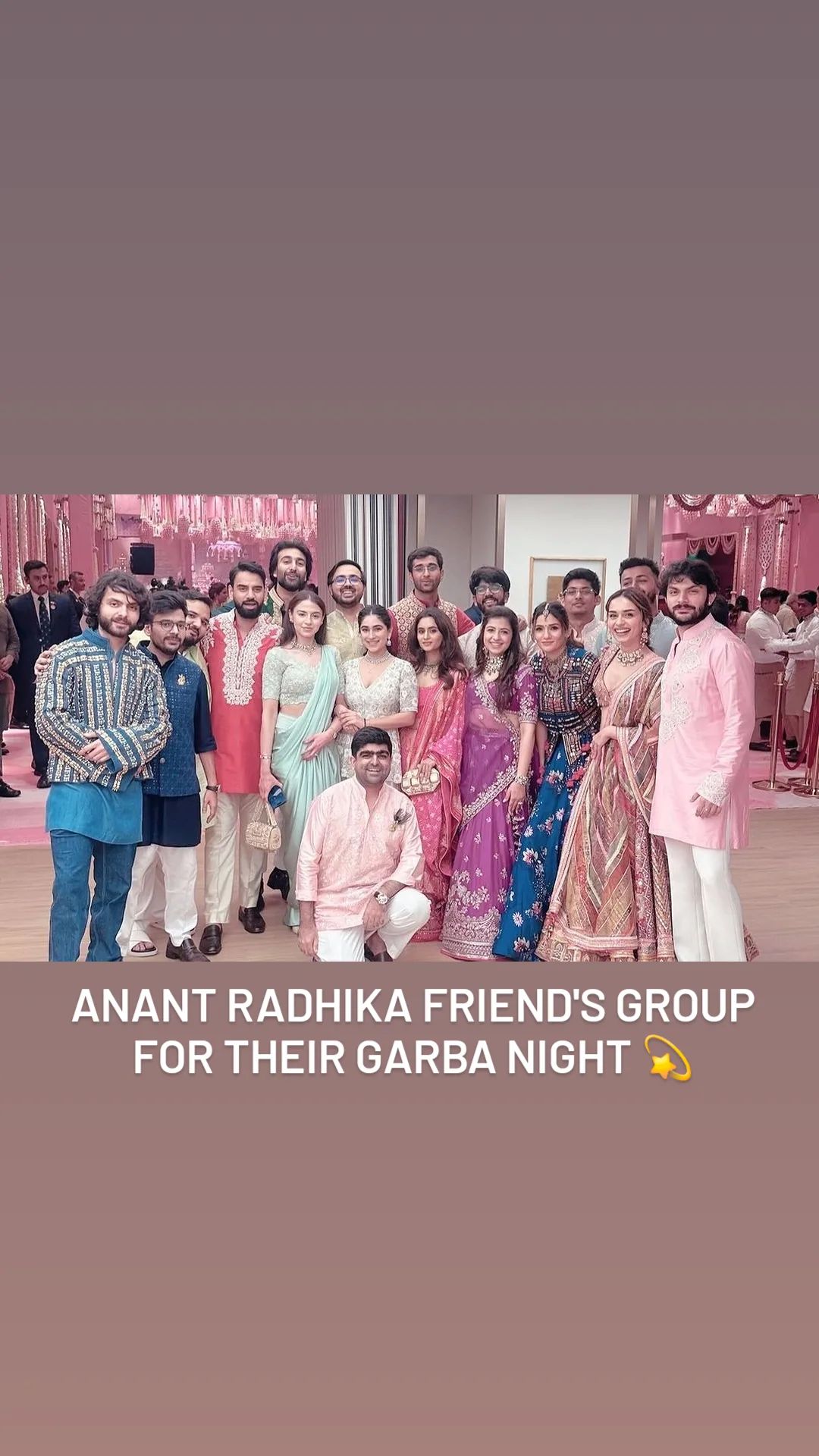 Inside pics of Garba celebration