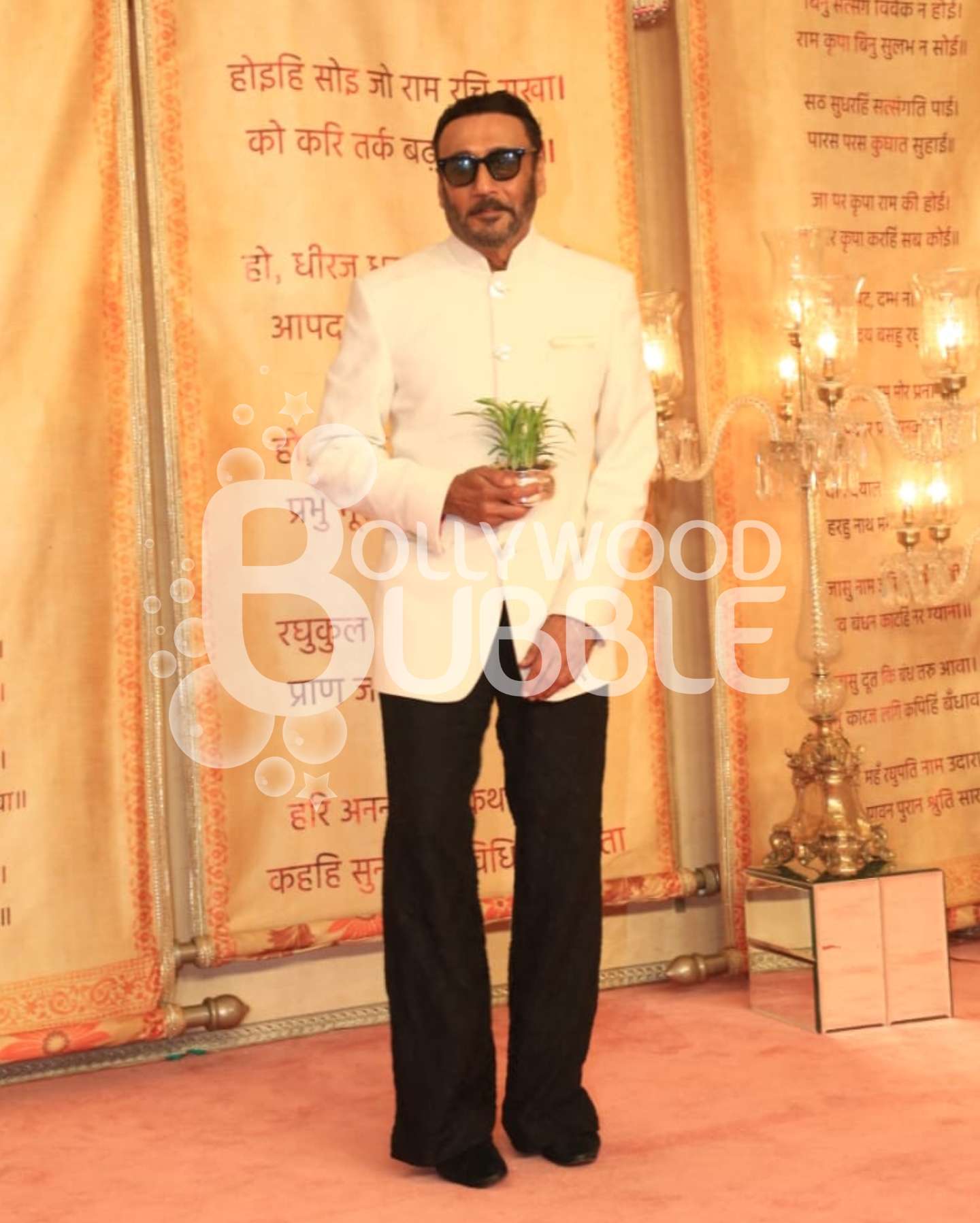 Jackie Shroff at Anant Ambani-Radhika Merchant wedding reception