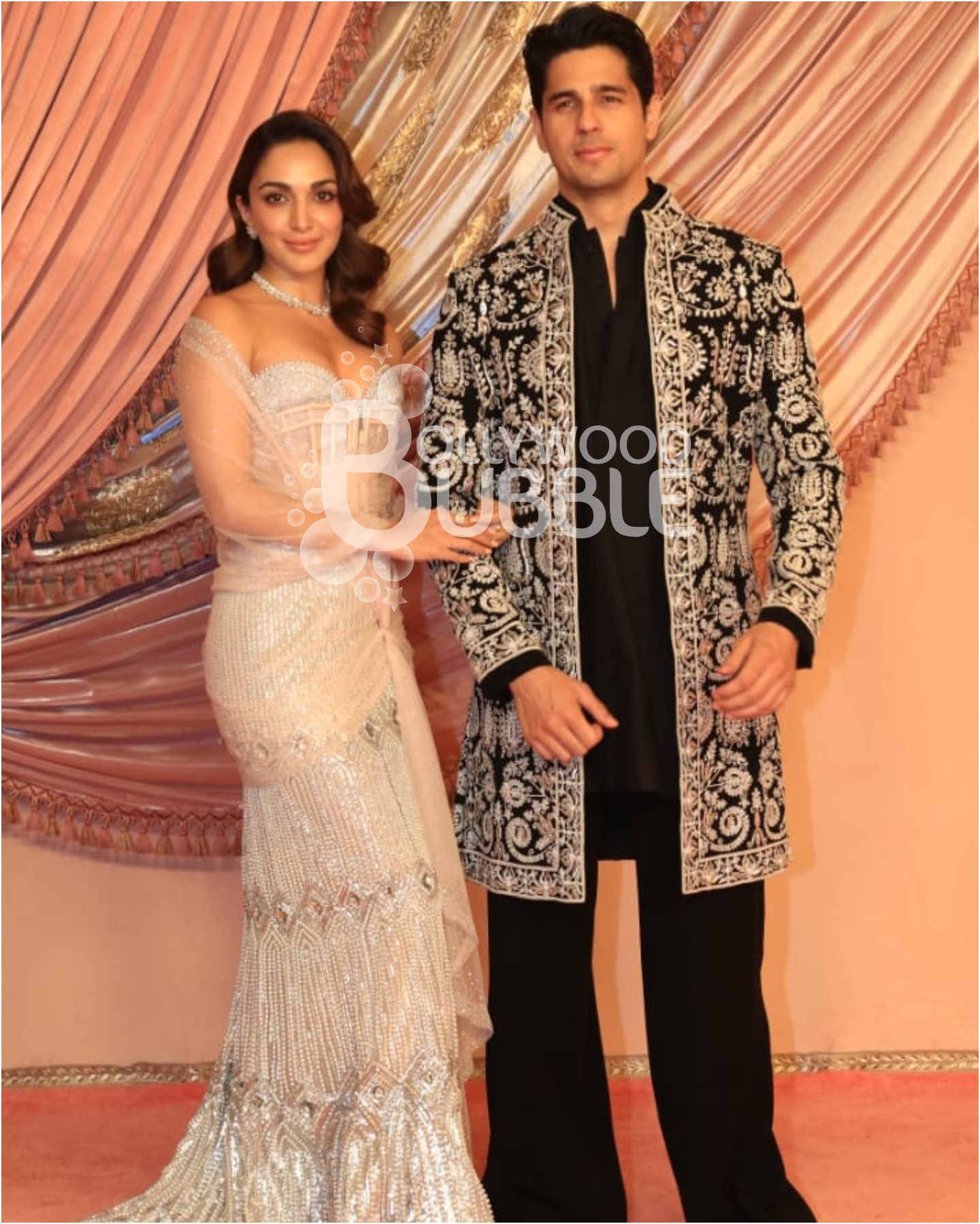 Kiara Advani & Sidharth Malhotra at Anant Ambani and Radhika Merchant's Sangeet ceremony
