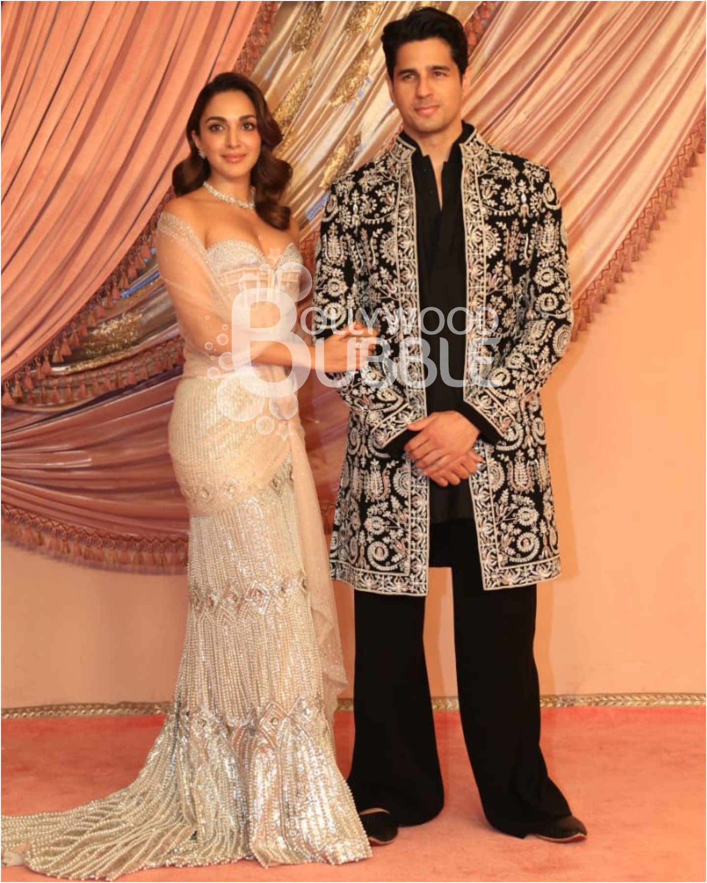 Kiara & Sidharth at Anant Ambani and Radhika Merchant's Sangeet ceremony
