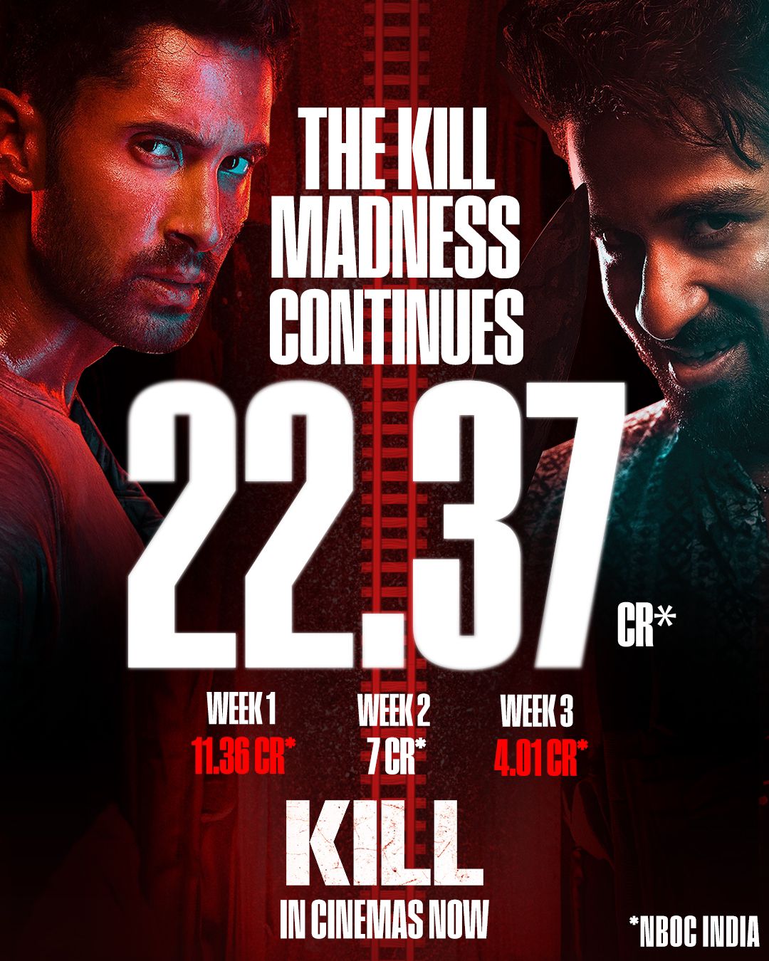 Kill box office: Film earns over Rs 22 crore in 3 weeks