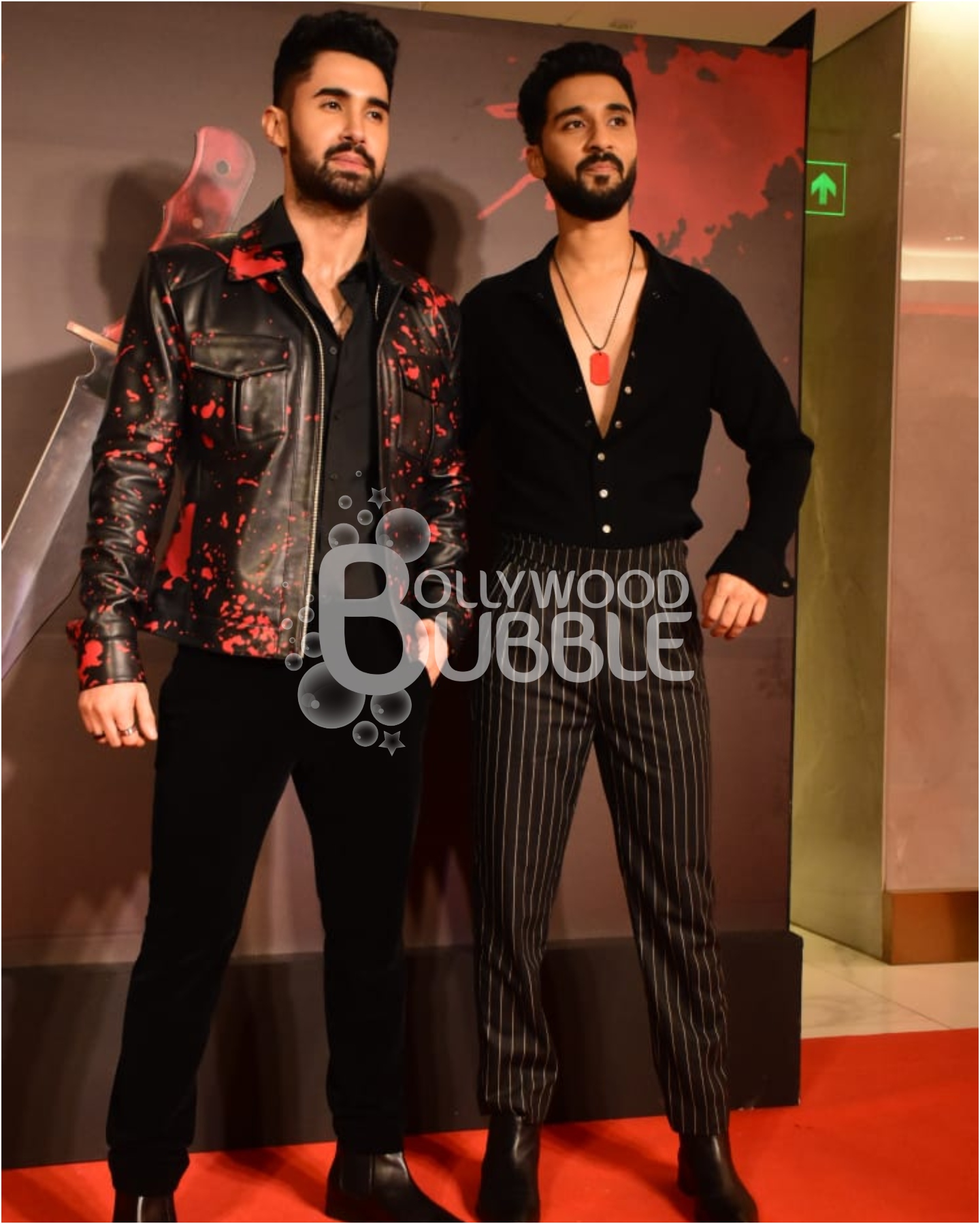 Lakshya and Raghav Juyal at KILL screening