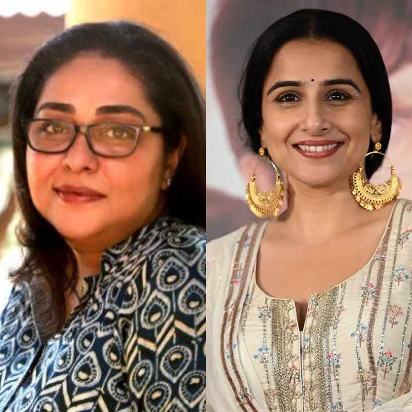 Meghna Gulzar and Vidya Balan