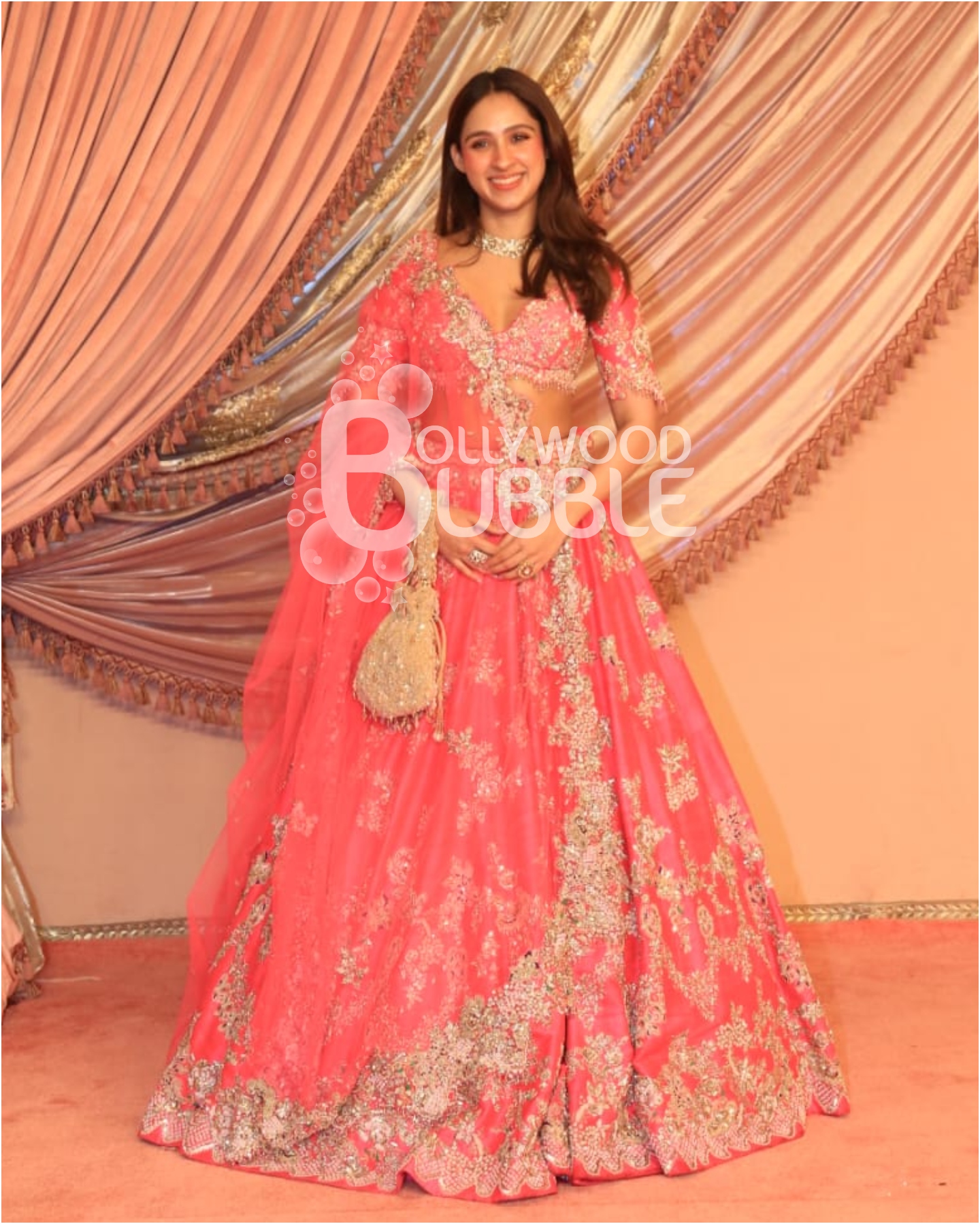 Pashmina Roshan at Anant Ambani and Radhika Merchant's Sangeet ceremony