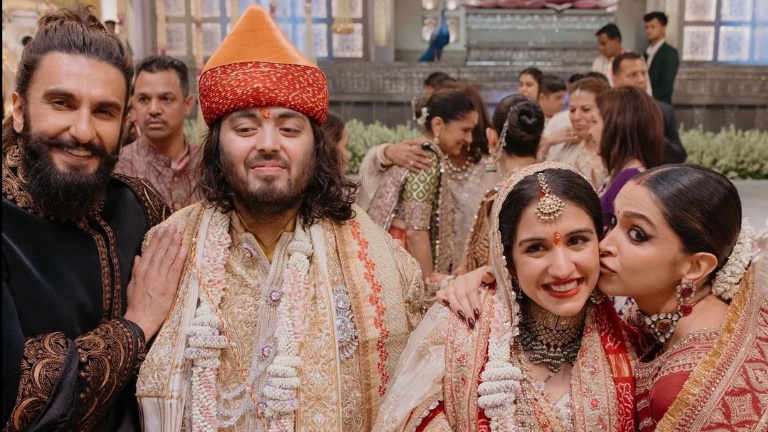 ranveer singh, deepika padukone, anant ambani wedding