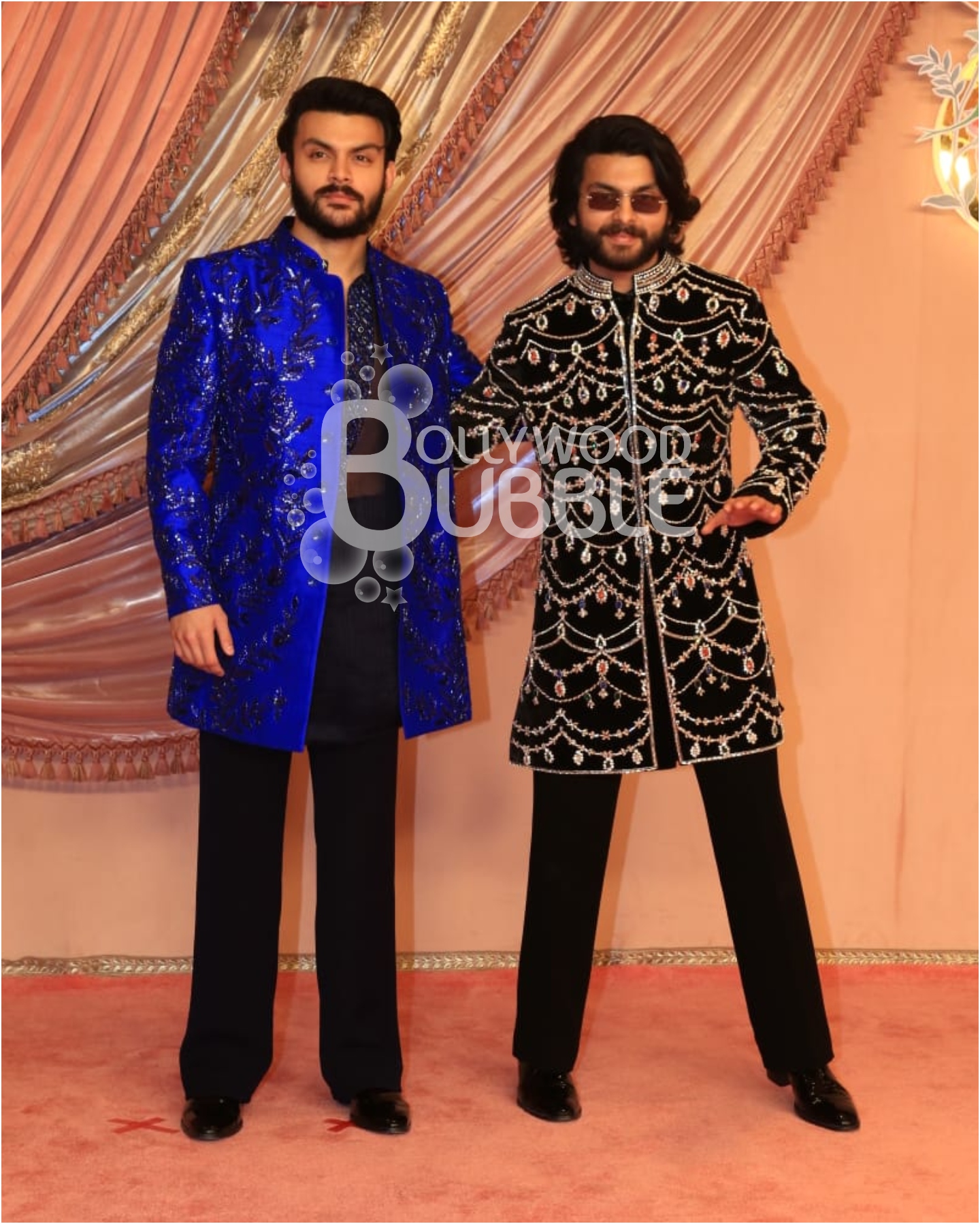 Shikhar Pahariya and Veer Pahariya at Anant Ambani and Radhika Merchant's Sangeet Ceremony