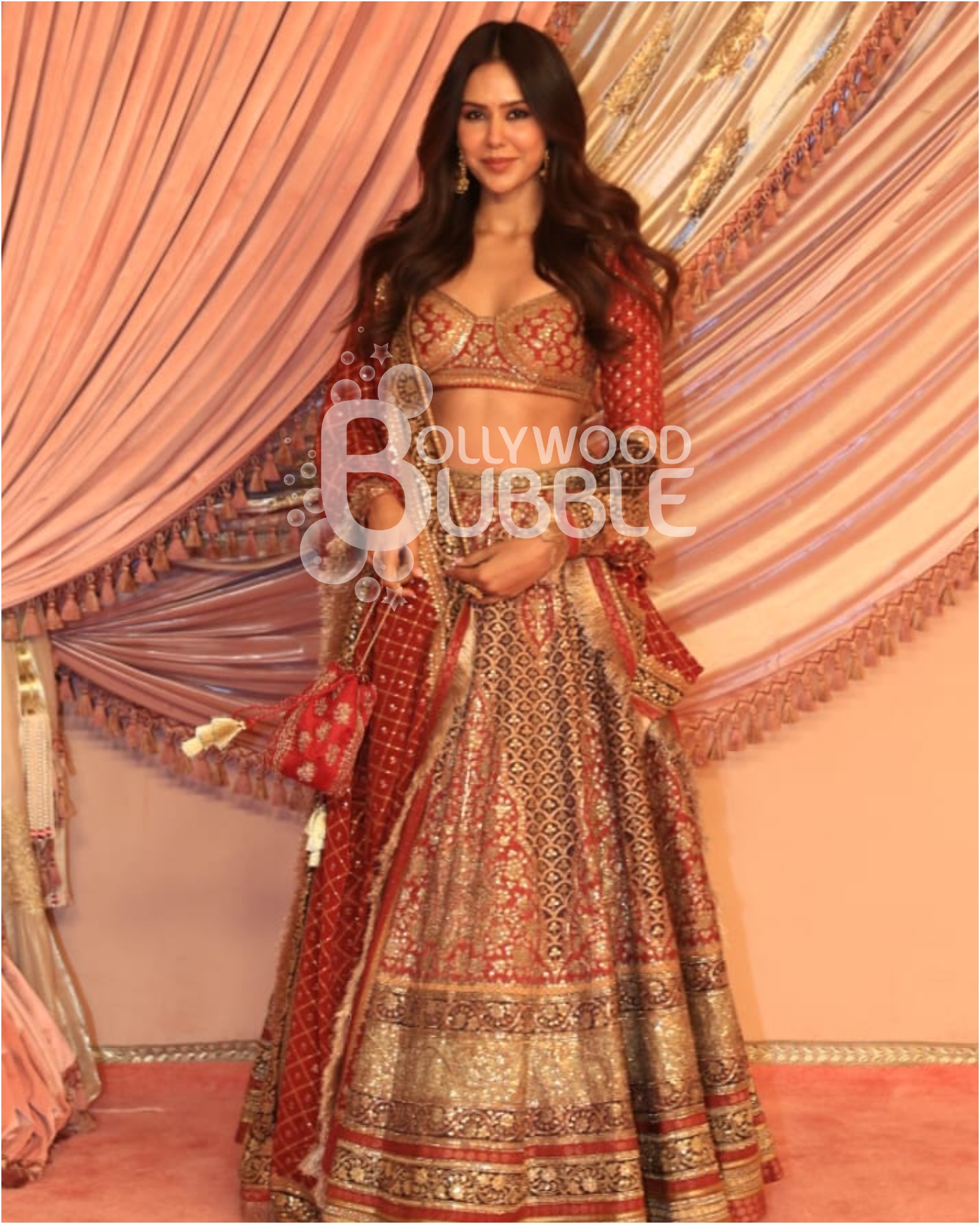 Sonam Bajwa at Anant Ambani and Radhika Merchant's Sangeet ceremony