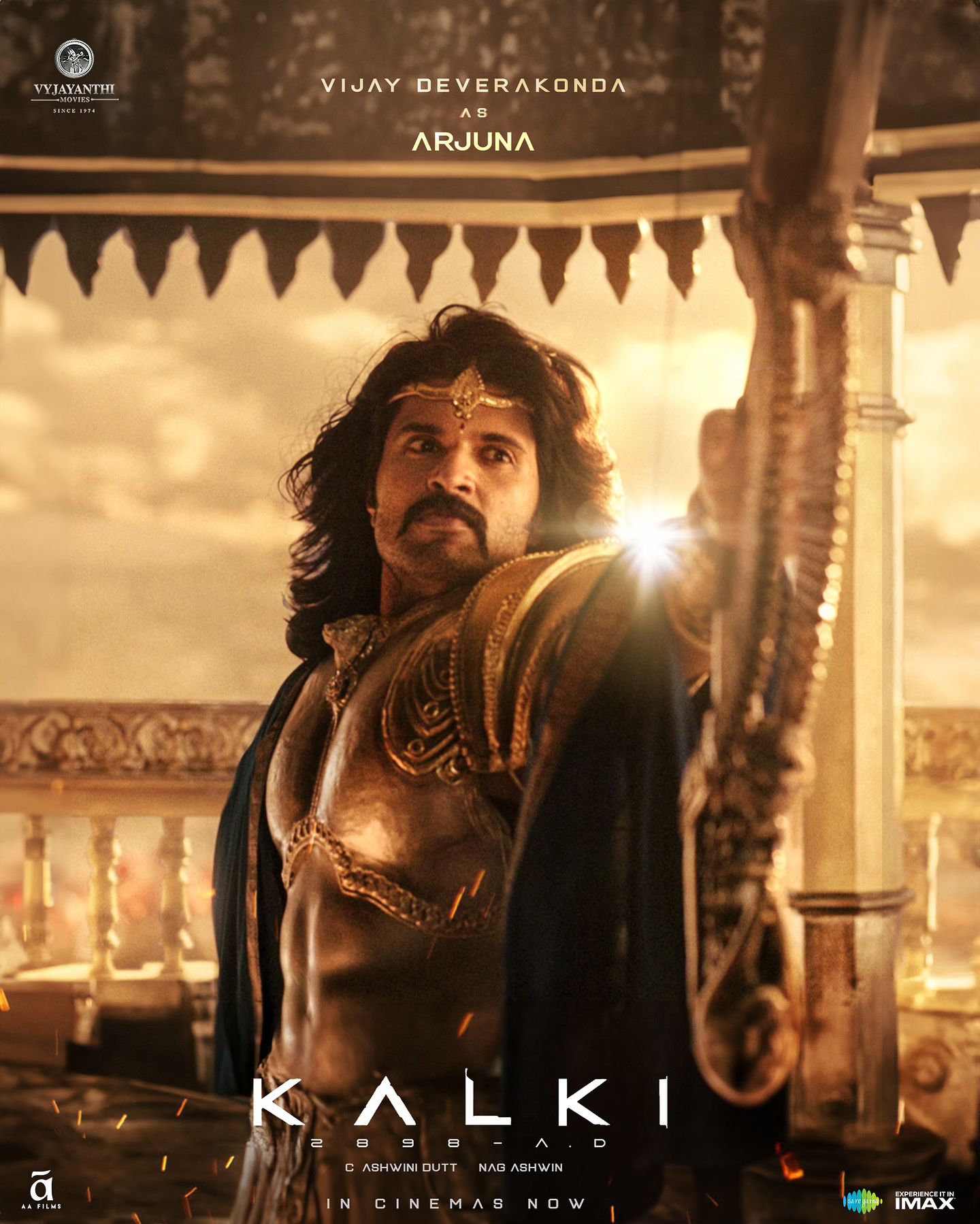 Vijay Deverakonda as Arjuna in Kalki 2898 AD