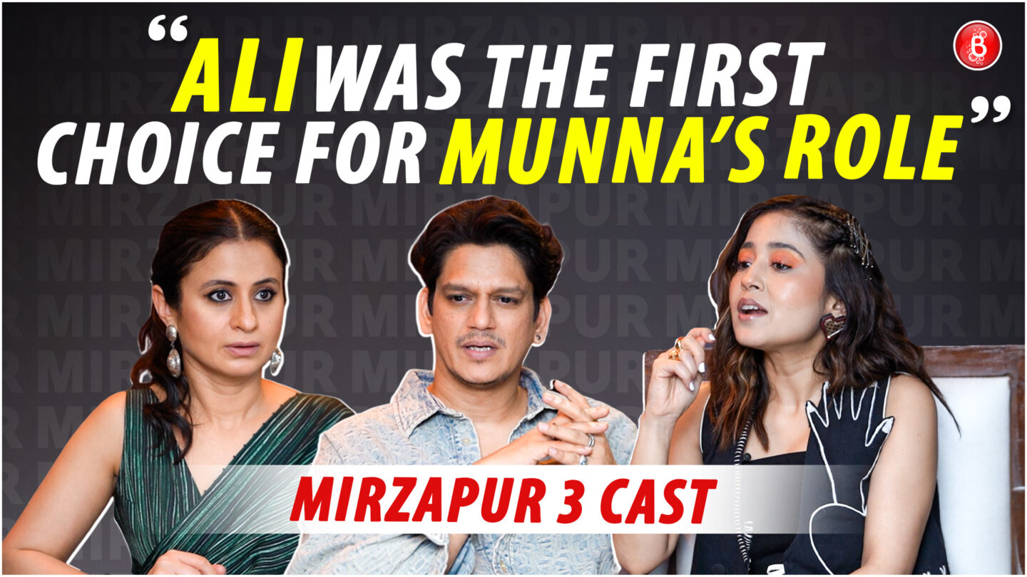 vijay varma, rasika dugal, shweta tripathi sharma, mirzapur 3,