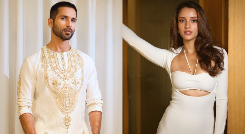 shahid kapoor, triptii dimri,