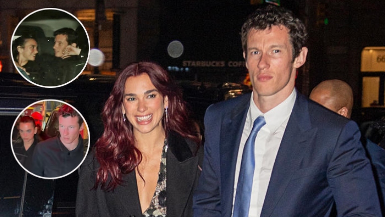 dua lipa, callum turner, mumbai concert,