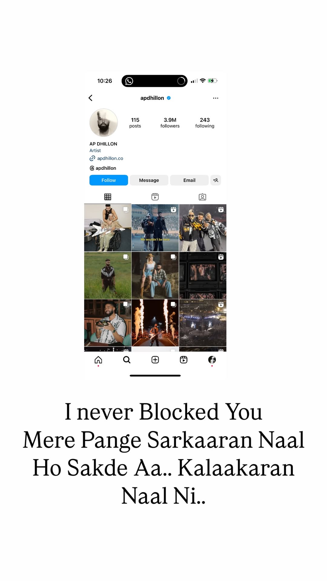 Diljit Dosanjh's story