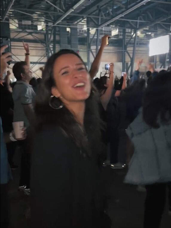 Triptii Dimri at Bryan Adams's concert