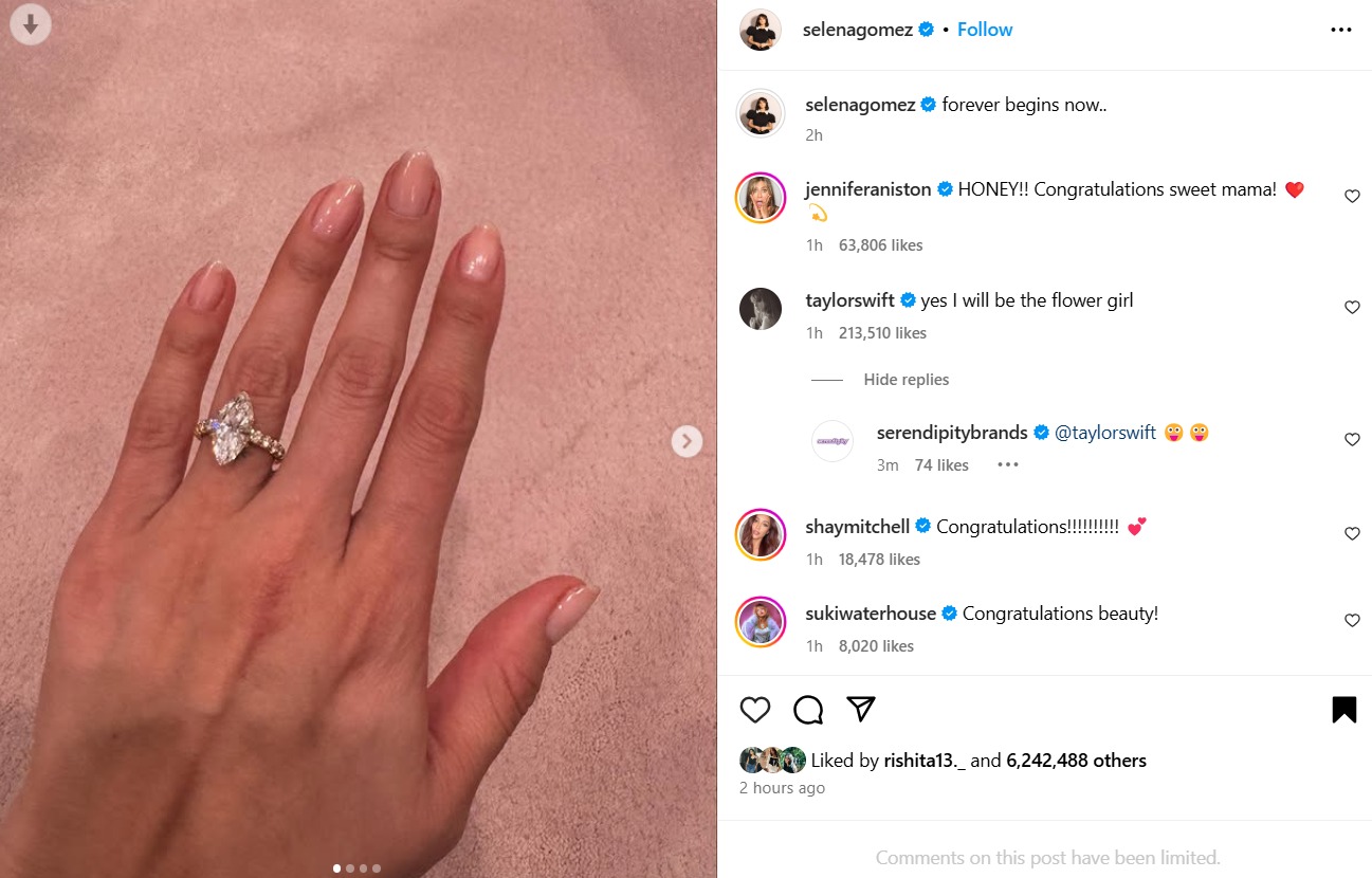 Taylor Swift to be the flower girl at Selena Gomez's wedding