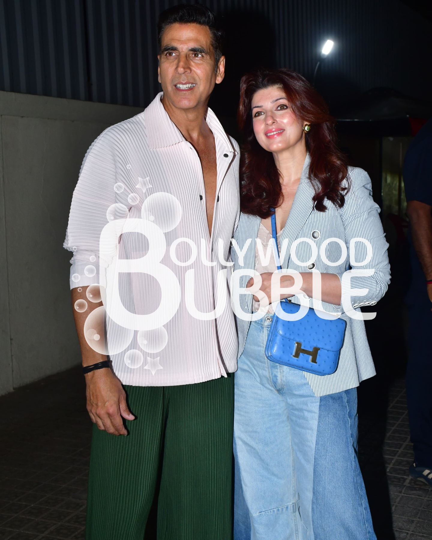 Akshay Kumar and Twinkle Khanna at Sky Force screening