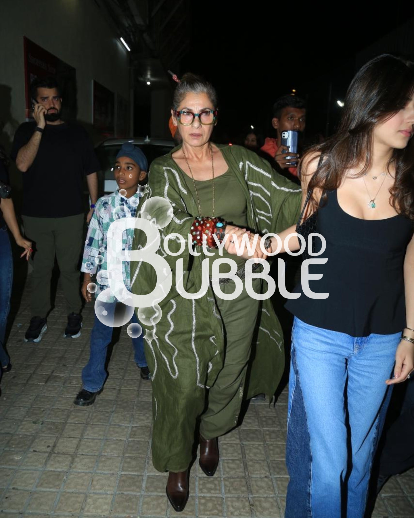 Dimple Kapadia at Sky Force screening