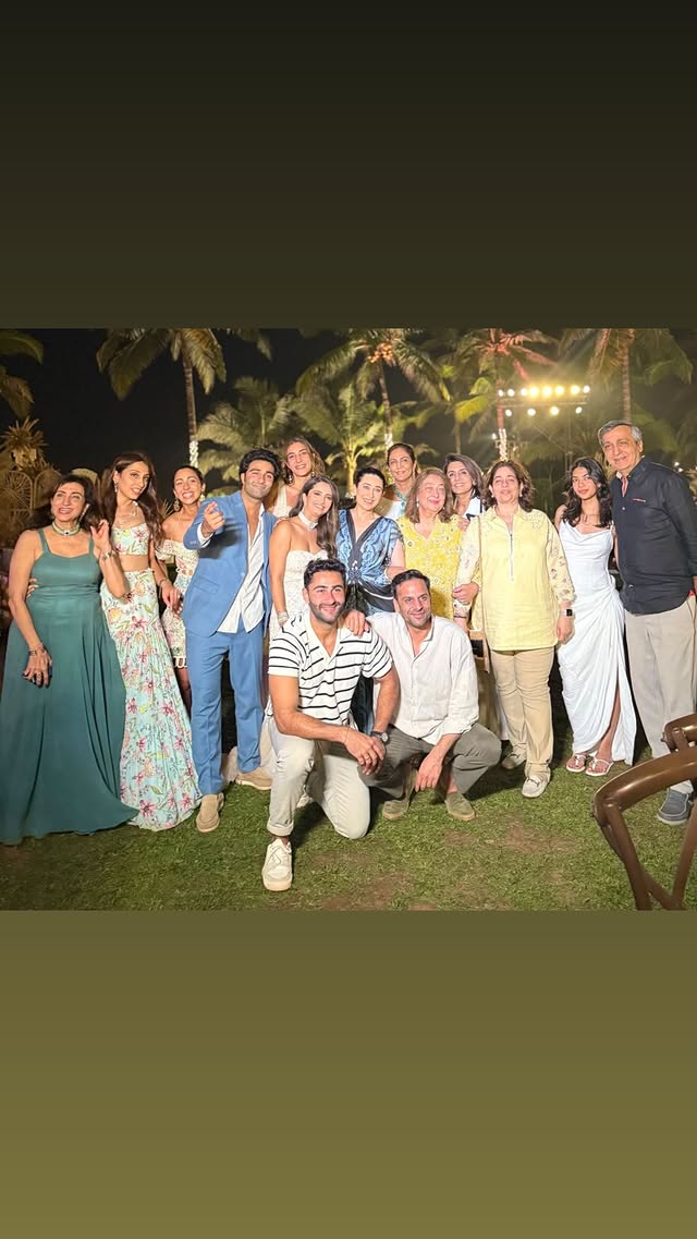 Neetu Kapoor attends Aadar Jain & Alekha Advani's birthday