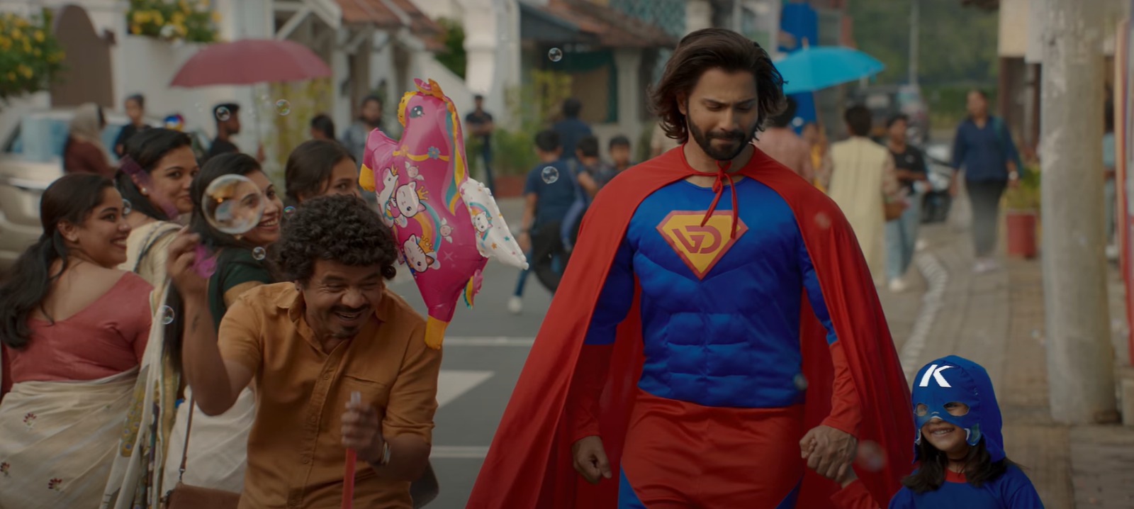 Rajpal Yadav and Varun Dhawan in Baby John