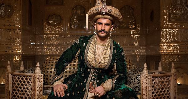 Ranveer Singh as Peshwa Bajirao (Bajirao Mastani)