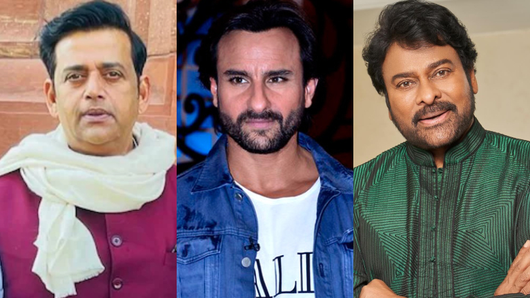 ravi kishan, saif ali khan, chiranjeevi