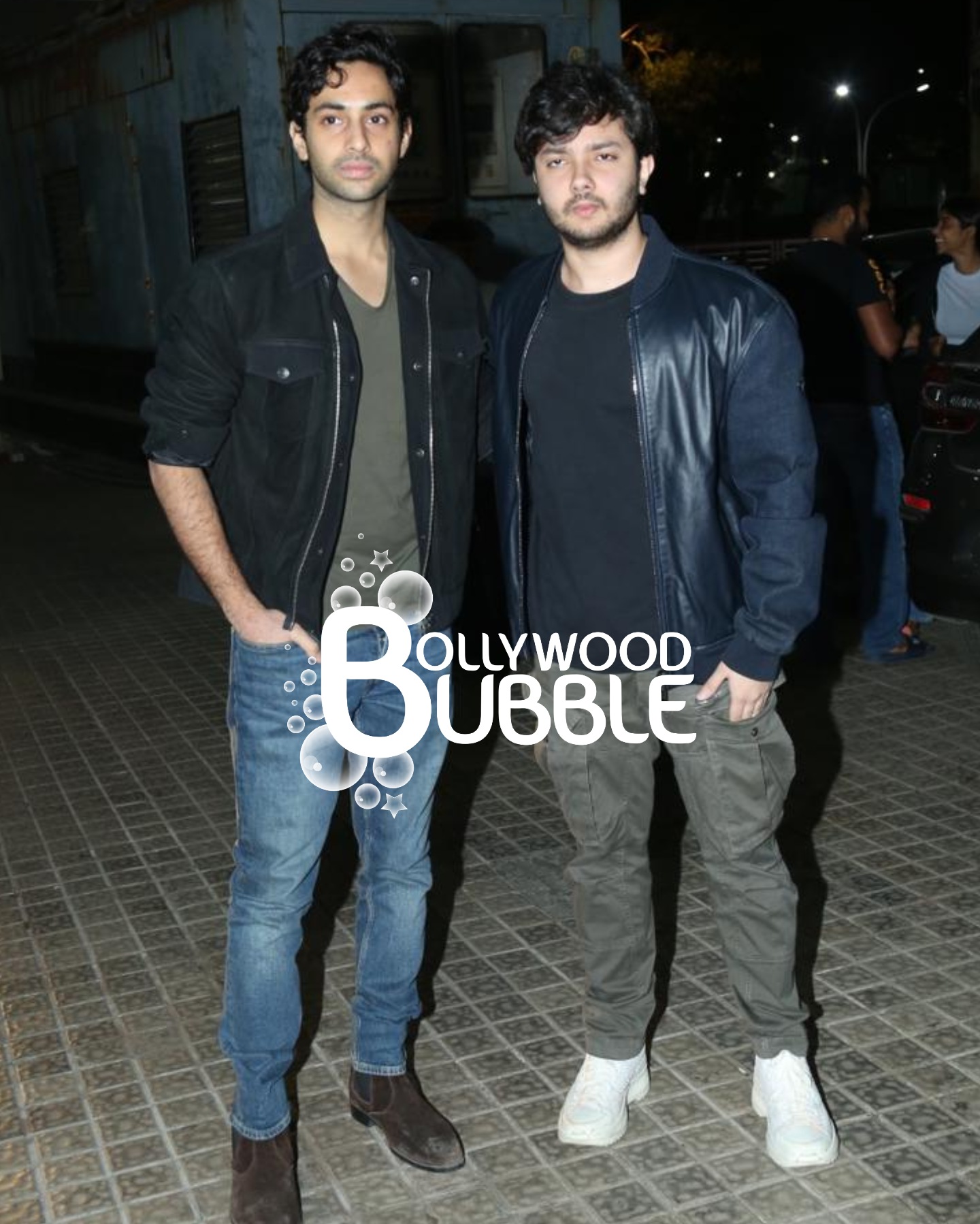 Agastya Nanda and Nirvaan Khan at Loveyapa screening