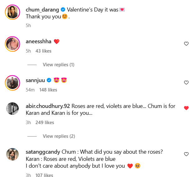 Comments on Chum Darang's post