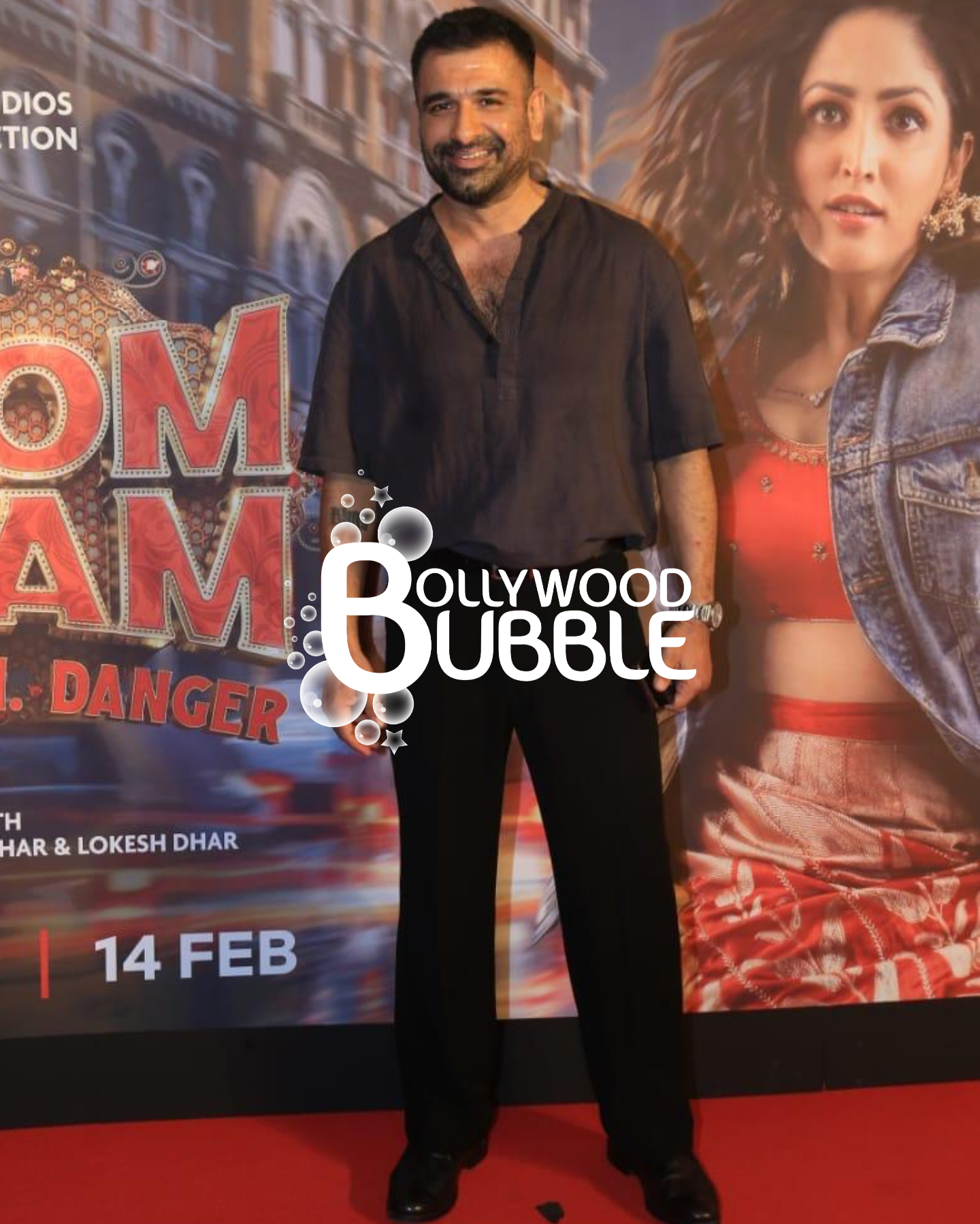 Eijaz Khan at the Dhoom Dhaam screening